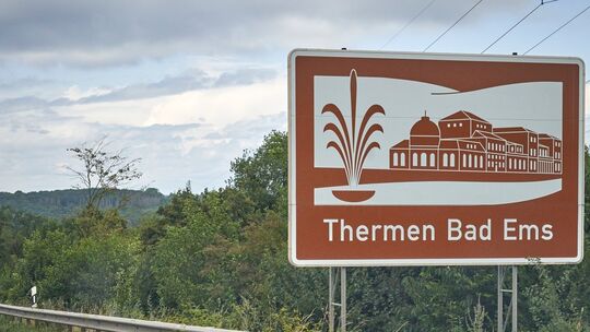 Touristische Unterrichtungstafel