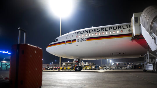 Weiterflug von Baerbock auch im zweiten Anlauf fehlgeschlagen