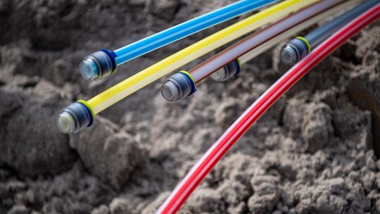 Ausbau des Glasfasernetzes