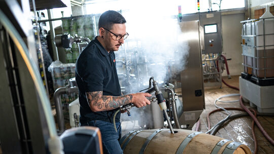 Mark Kovacs 1. Braumeister Vulkan Brauerei Mendig