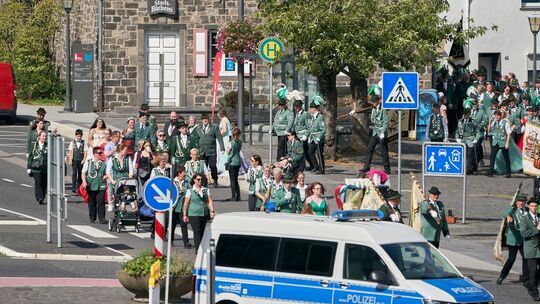 Bundesfest der Schützen in Mayen