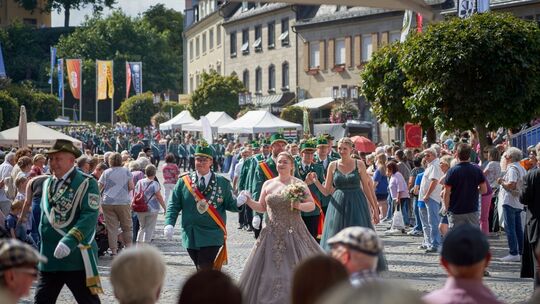 Bundesfest der Schützen in Mayen