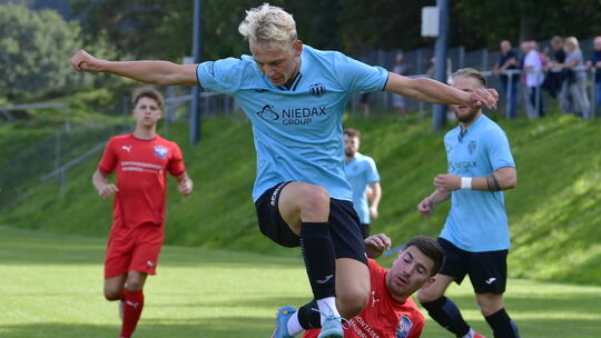 Fussball, Bezirksliga Ost, SG Weitefeld vs. VfB Linz, 17.09.2023
