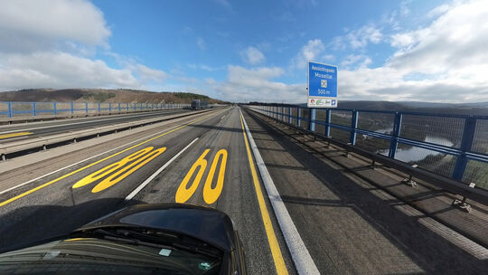 Schäden an Moseltalbrücke Winningen