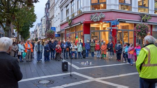 Mahnwache für Israel in Neuwied