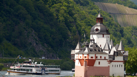 Sonniges Wetter am Mittelrhein