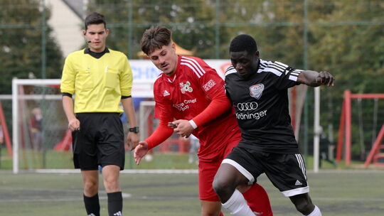 Fussball, Rheinlandliga, SG Malberg vs. FV Hunsrueckhoehe Morbach, 14.10.202