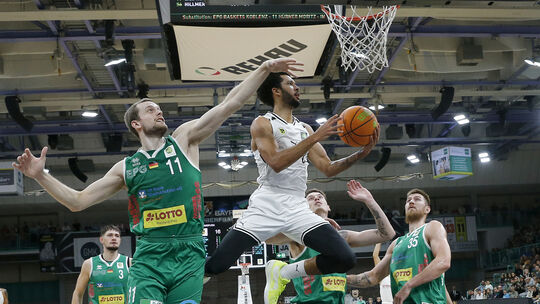 2. Spieltag der Basketball 2. Bundesliga ProA BBC Bayreuth gegen EPG Baskets Koblenz Saison 2023-2024