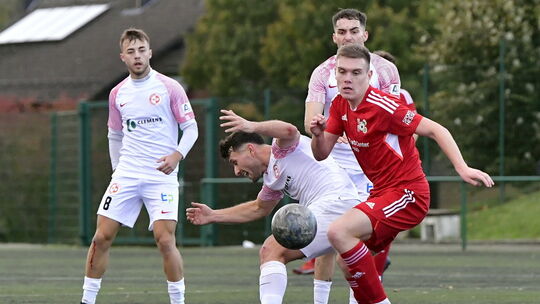 Fussball, Rheinlandliga, SG Malberg vs. SV Rot-Weiss Wittlich, 21.10.2023