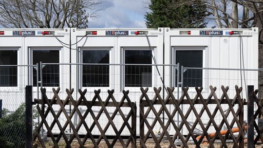 Wohncontainer für Flüchtlinge