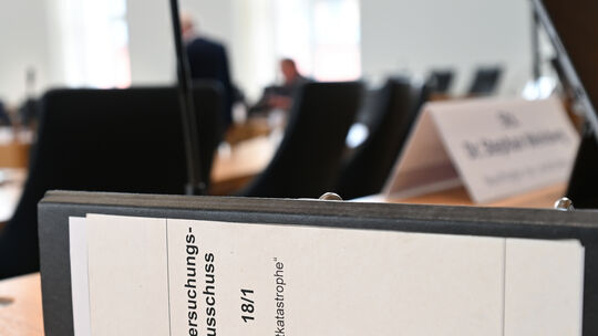 Untersuchungsausschuss zur Flutkatastrophe