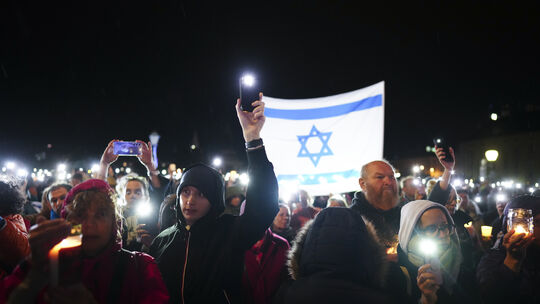 Wiener «Lichtermeer» gegen Antisemitismus