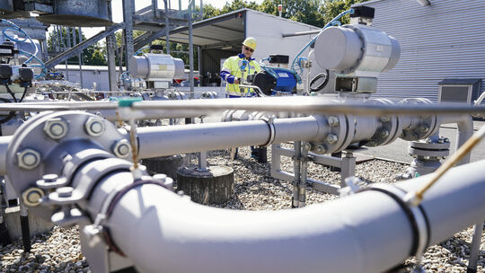 Gasspeicher in Frankenthal