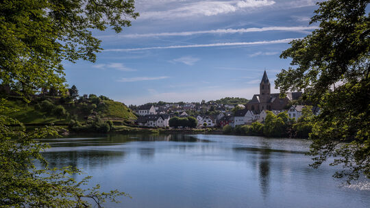 Ulmener Maar, Pumpenhaus
