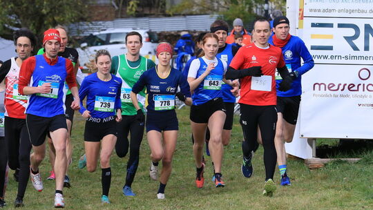 Rheinland-Pfalz- und Rheinlandmeisterschaften im Crosslauf in Laubach im Hunsrück
