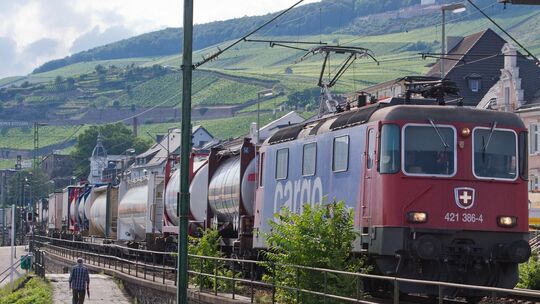 Güterverkehr im Mittelrheintal
