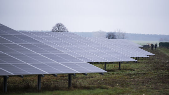Größter Solarpark in Deutschland