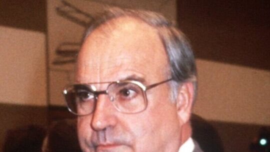 Helmut Kohl vor Flick-Ausschuss