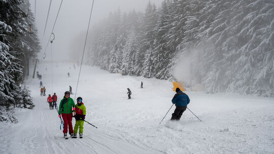 Winterwetter am Erbeskopf