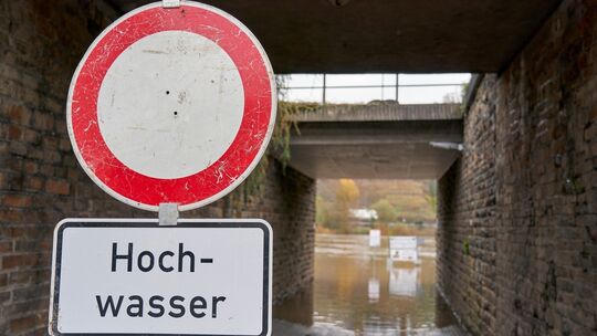 Hochwasser in Rheinland-Pfalz - Mosel