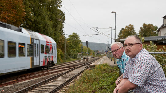 Bahnlärm in Rhens