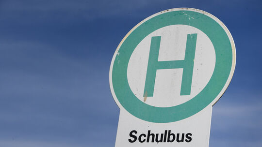 Schulbus Haltestelle