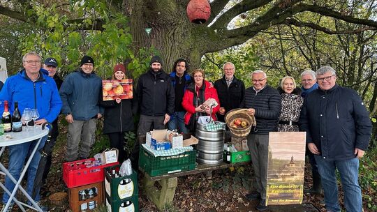 Aktion von Unterer Naturschutzbehörde des Landkreises Neuwied und Abtei-Rommersdorf-Stiftung