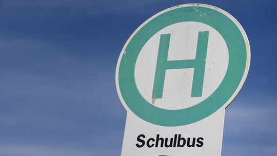 Schulbus Haltestelle