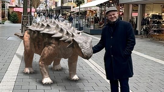 Endspurt Dino-City in Neuwied