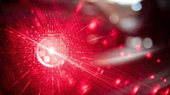 Augen zu beim Laser: Laserpointer können Sehkraft mindern