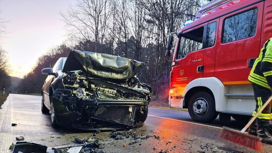 Unfall bei Sienhachenbach