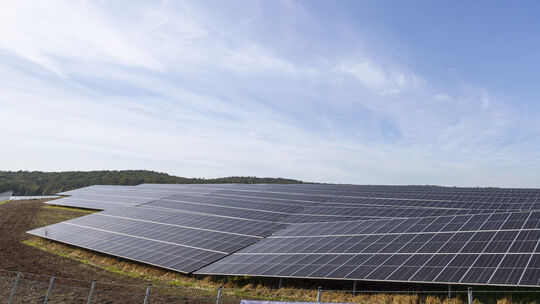 Inbetriebnahme des Solarparks Bundorf