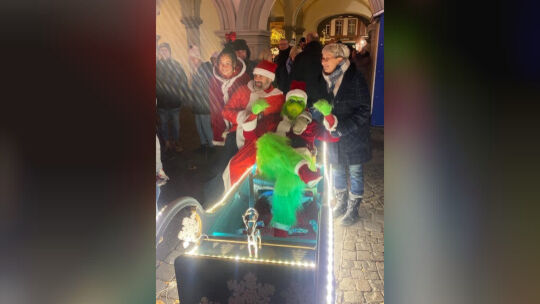 Der Grinch macht Koblenz unsicher