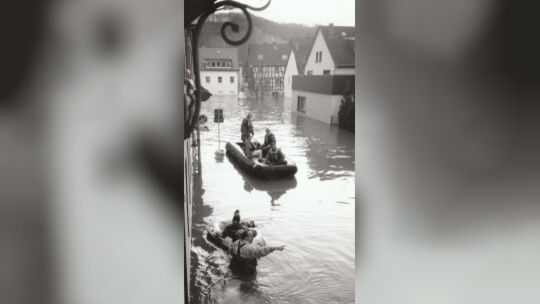hochwasser-1993-an-weihnachten-in-der-pastor-lang-str-kobl-neuendorf-foto-willi-gabrich - 1