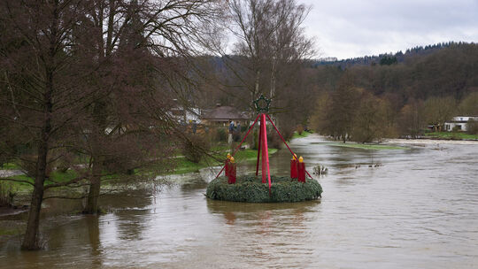 Hochwasser in Rheinland-Pfalz - Wiedtal
