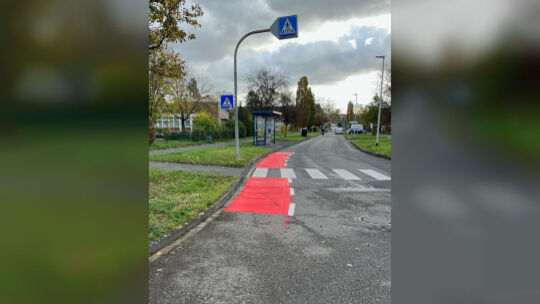 Markierung Raiffeisenring