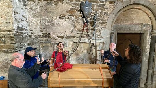 Abtei Rommersdorf hat jetzt eine Orgel