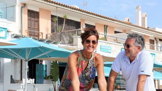 Ex-American-Wirt auf Mallorca