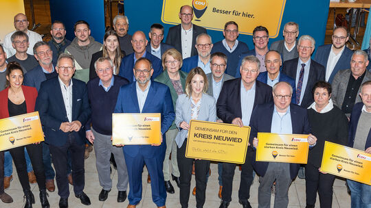 CDU-Kreisverband Neuwied nominiert Kandidaten für Kommunalwahl