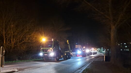 Simmern - Bauernprotest - Montag -ter