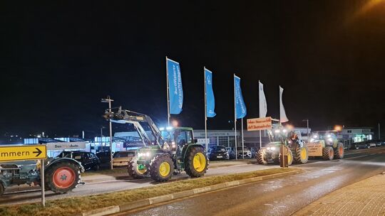 Simmern - Bauernprotest