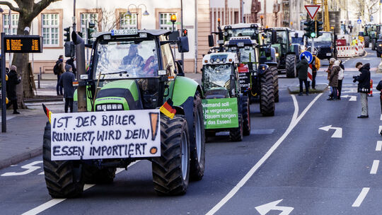 Bauernproteste - Mainz