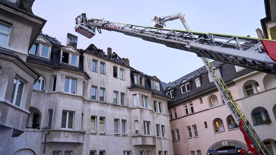 Brandeinsatz in Koblenz