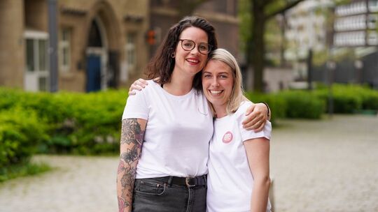 Anna Schumacher und Andrea Rücker von Mama geht tanzen