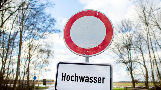 Hochwasser in Niedersachsen - Sandkrug