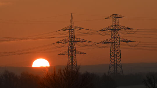 Sonnenaufgang in Thüringen
