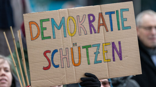Demonstrationen gegen Rechtsextremismus - Neubrandenburg