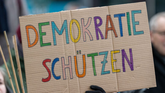 Demonstrationen gegen Rechtsextremismus - Neubrandenburg