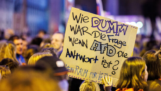 Kundgebung „Zammreißen! - Bayern gegen Rechts“