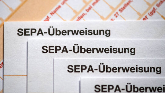 SEPA Überweisung